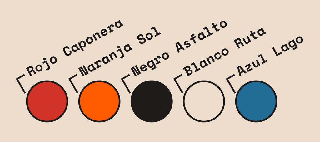 Paleta de colores de WordCamp Managua 2026